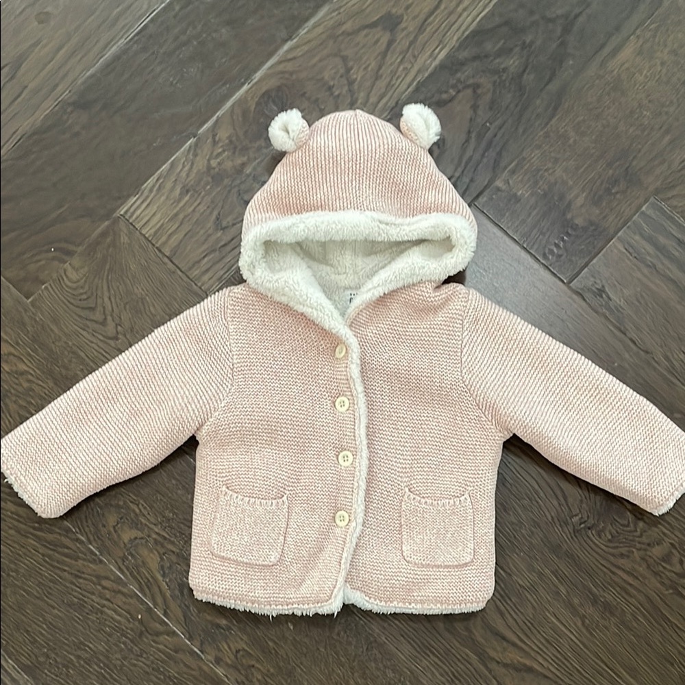 GAP Baby Pink Fleece Hoodie